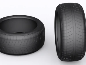 Car tire 3D Model