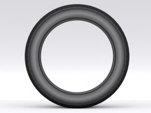 Car tire 3D 모델