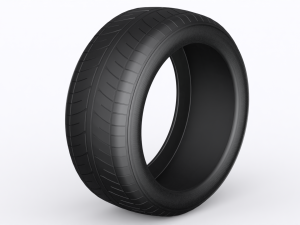 Car tire 3D 모델