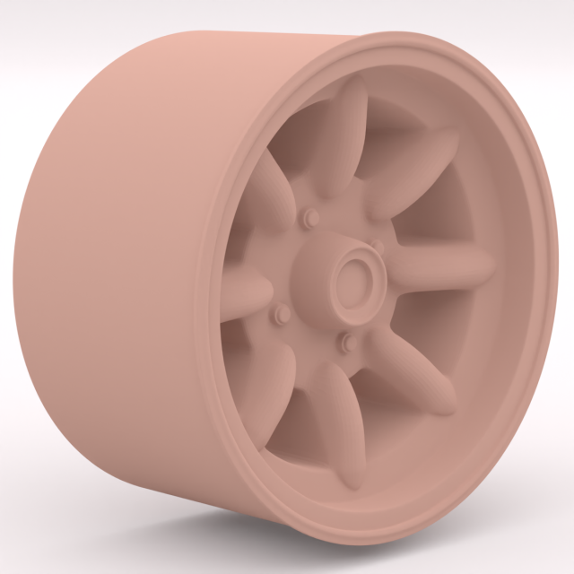 Car rim 3D मॉडल .c4d .max .obj .3ds .fbx .stl .blend 