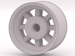 Car rim 3D मॉडल