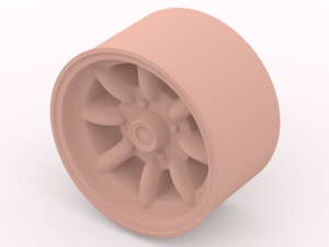 Car rim 3D मॉडल