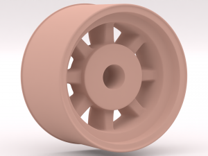 Car rim 3D मॉडल