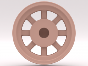 Car rim 3D मॉडल