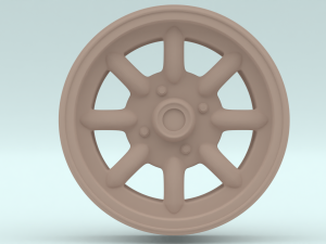 Car rim 3D मॉडल