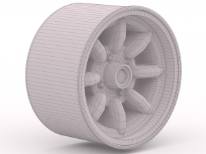 Car rim 3D मॉडल