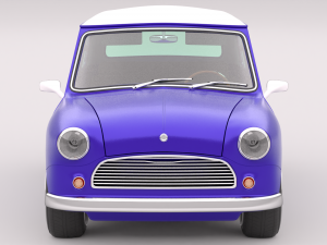 Car classic 3D 模型