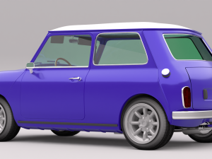 Car classic 3D 模型