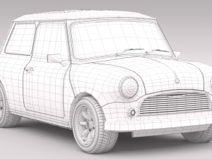 Car classic 3D 模型