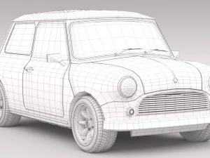 Car classic 3D Model