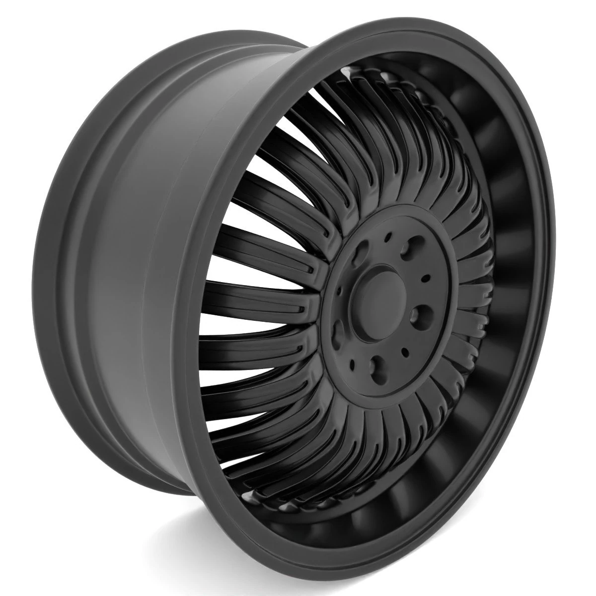 Car rim 3D Model .c4d .max .obj .3ds .fbx .stl .blend