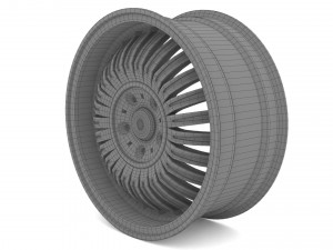 Car rim 3Dモデル