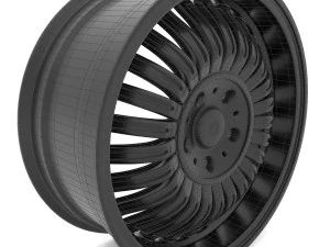Car rim 3D Model