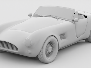 Car classic 3D Model