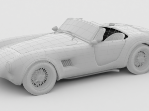 Car classic 3D Model