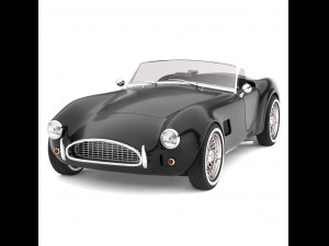 Car classic Modelo 3D