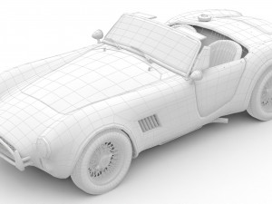 Car classic Modelo 3D