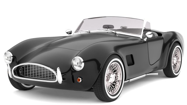 Car classic Modelo 3D .c4d .max .obj .3ds .fbx .stl .blend 