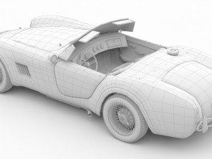 Car classic Modelo 3D