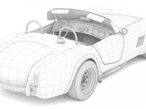 Car classic 3D Модель