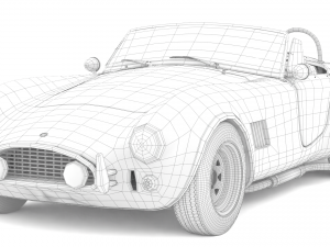 Car classic 3D Модель