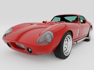 Car classic 3D Model