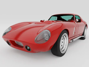 Auto d'epoca Modello 3D