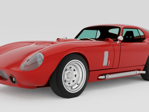 Car classic 3D Model