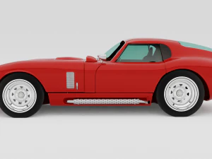 Car classic 3D Model