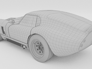 Car classic 3D Model