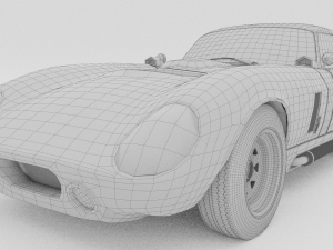 Car classic 3D Model