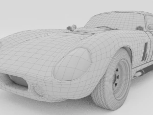 Car classic 3D Model