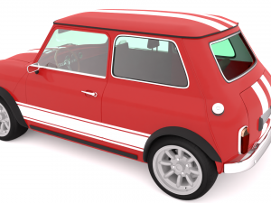 Car classic 3D 모델