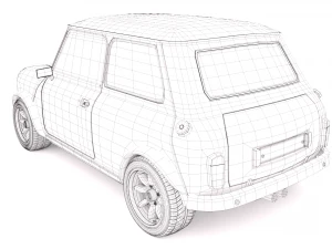 Car classic 3D Model