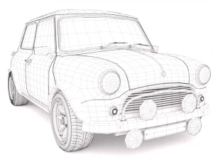Car classic 3D Model