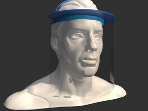maschera di protezione medica Modello 3D
