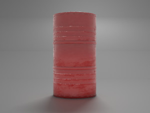barrel game asset 3D-Modell