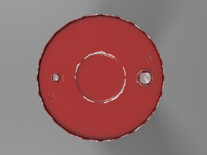 barrel game asset 3D-Modell