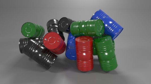 barrel game asset 3D-Modell .c4d .max .obj .3ds .fbx .stl .blend 