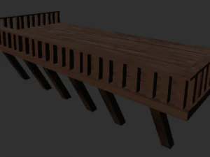 паковая древесина 3D Модель