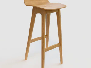 sgabello da bar Modello 3D