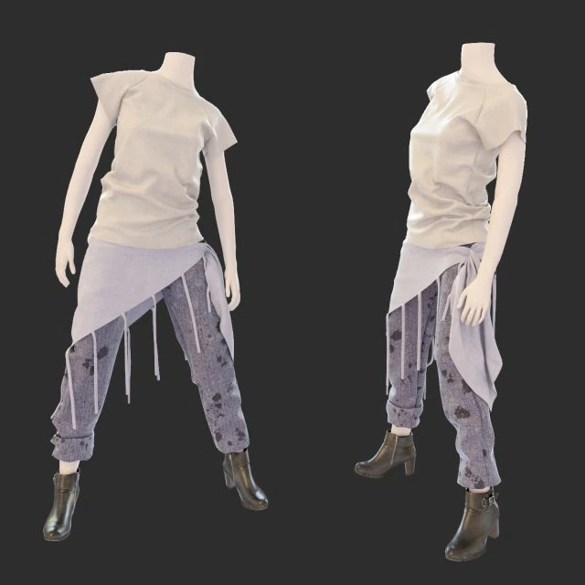 마네킹 3D 모델 .c4d .max .obj .3ds .fbx .stl .blend