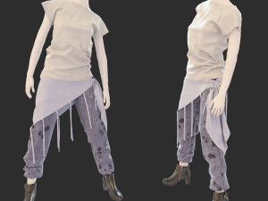 mannequin 3Dモデル