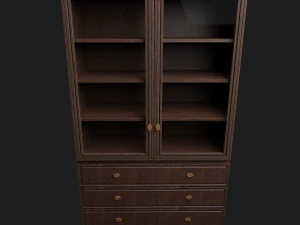 wooden cabinet 3D Model