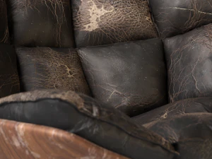 modern leather chair 3D Model