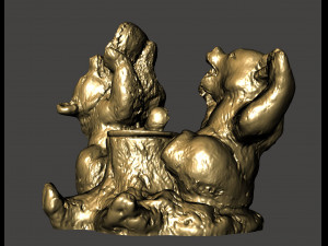 offended bear 3D 모델