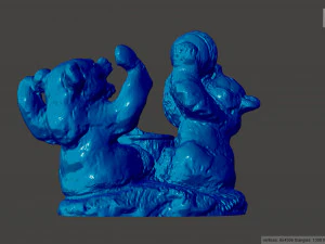offended bear 3D Model