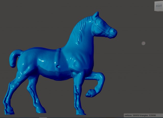antique bronze horse 3D Model .c4d .max .obj .3ds .fbx .stl .blend 