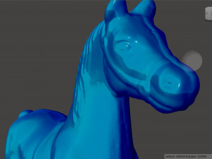 antique bronze horse 3D Model