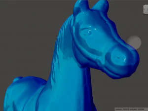 antique bronze horse 3D Model